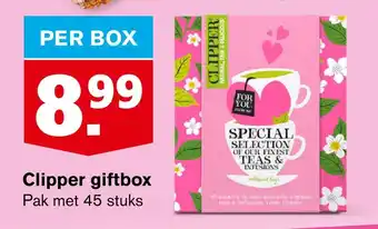 Hoogvliet Clipper giftbox aanbieding