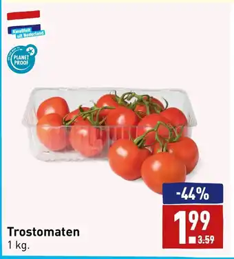 ALDI Trostomaten 1 kg. aanbieding