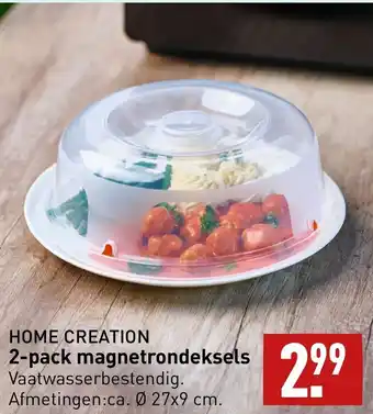 ALDI HOME CREATION 2-pack magnetrondeksels aanbieding