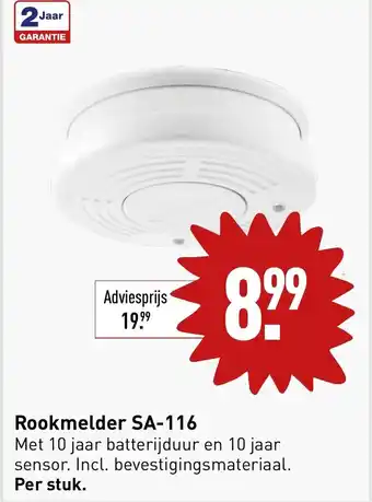 ALDI Rookmelder SA-116 aanbieding