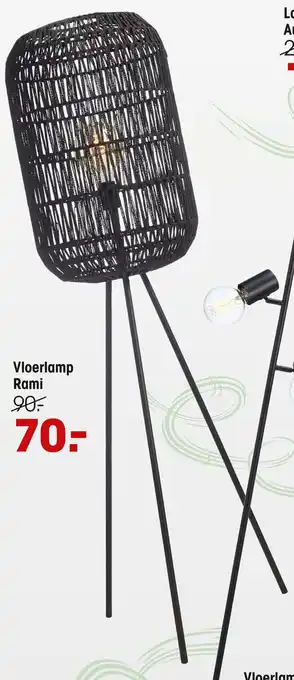 Kwantum Vloerlamp Rami aanbieding