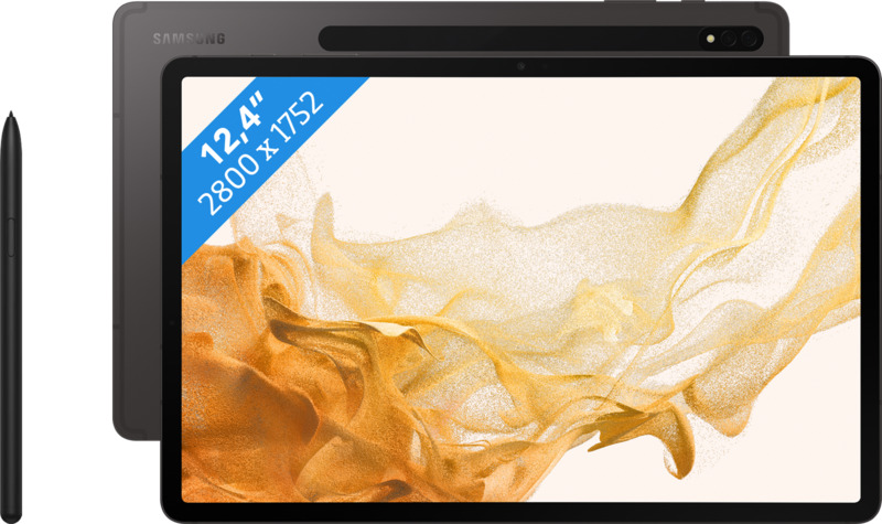 Coolblue Samsung galaxy tab s8 plus 12.4 inch 256gb wifi grijs aanbieding