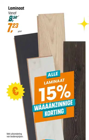 Kwantum Laminaat aanbieding