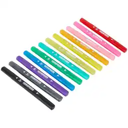 Action Décotime glitter-twinmarkers aanbieding