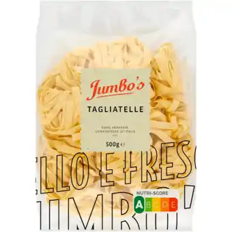 Jumbo Jumbo verse pasta tagliatelle 500g aanbieding