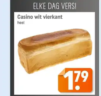 Dagwinkel Casino wit vierkant aanbieding