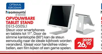 Vobis Neomounts by Newstar Opvouwbare tablet standaard | DS15-050SL1 aanbieding