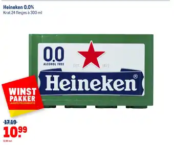 Makro Heineken 0.0% aanbieding