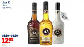 Makro Licor 43 likeur aanbieding