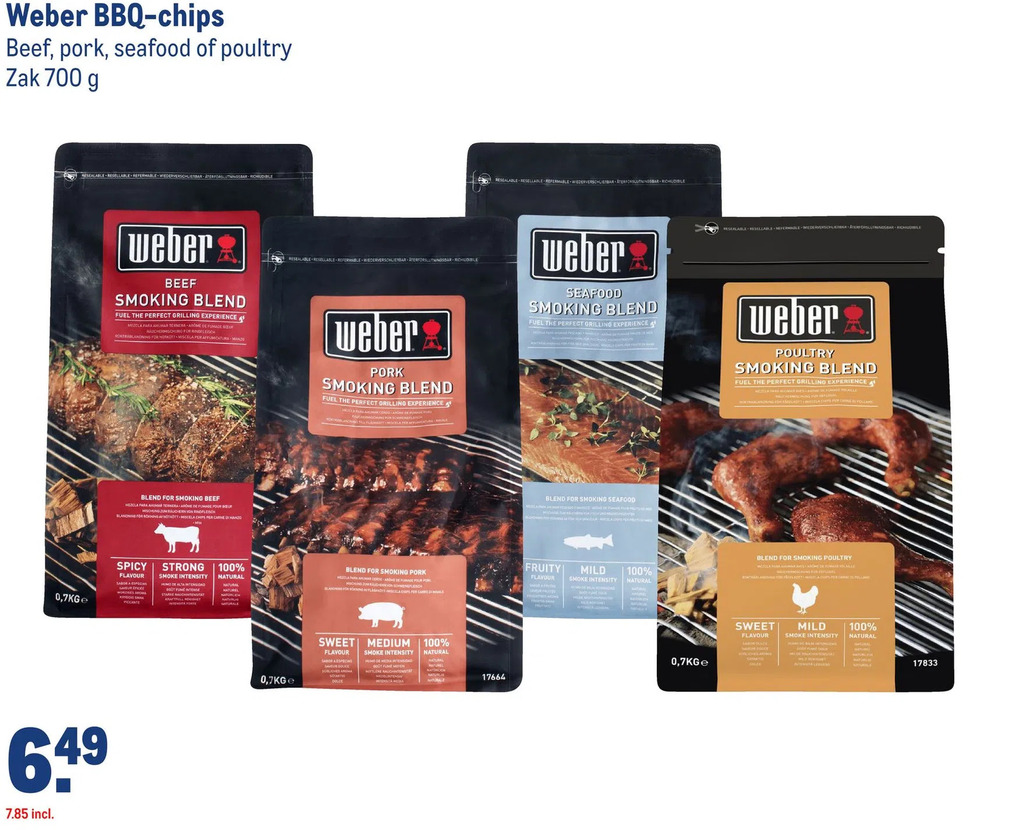 er bbqchips aanbieding bij Makro
