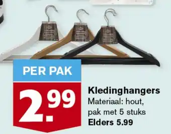 Hoogvliet Kledinghangers aanbieding