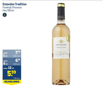 Makro Estandon tradition aanbieding