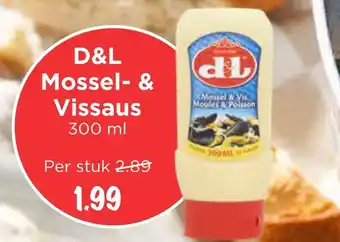 Vomar Voordeelmarkt D&L Mossel- & Vissaus aanbieding