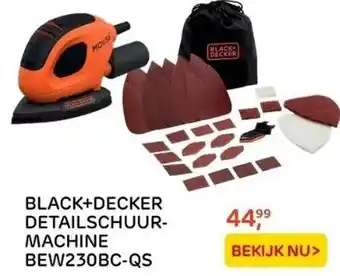 Praxis Black+decker detailschuurmachine bew230bc-qs aanbieding