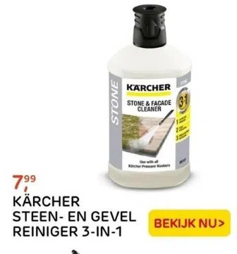 Praxis Steen- en gevel reiniger 3-in-1 aanbieding