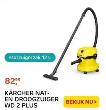 Praxis Nat- en droogzuiger wd 3 aanbieding