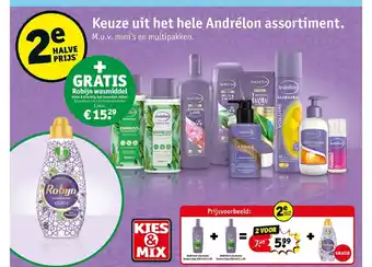 Kruidvat Keuze uit het hele Andrélon assortiment. M.u.v. mini's en multipakken. aanbieding