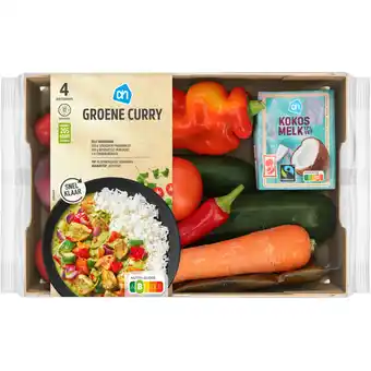 Albert Heijn Ah thaise groene curry verspakket aanbieding