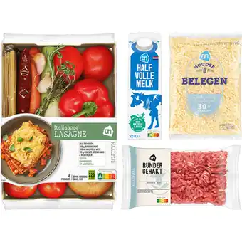 Albert Heijn Ah italiaanse lasagne verspakket aanbieding