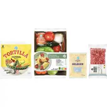 Albert Heijn Ah burritos verspakket (compleet) aanbieding
