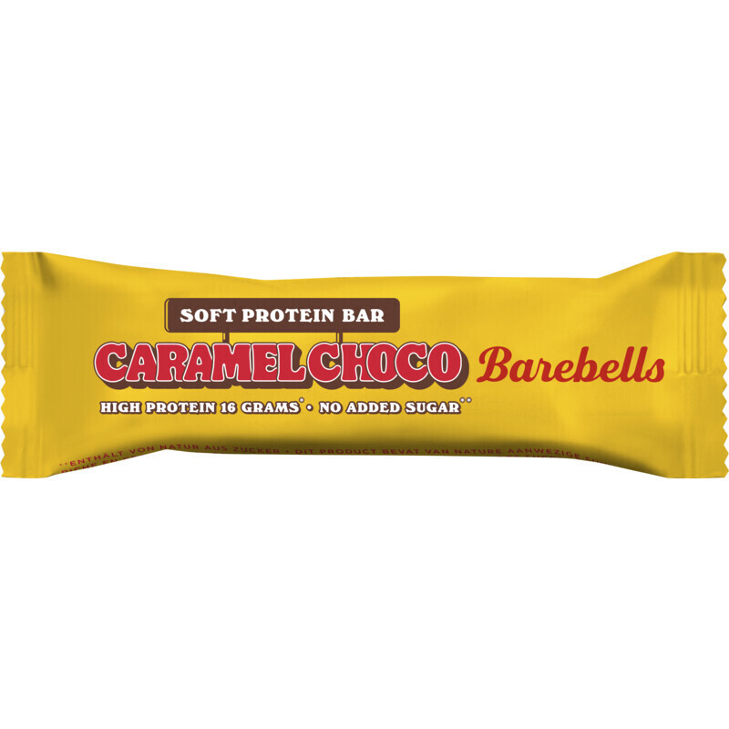Barebells soft protein bar caramel choco aanbieding bij Albert Heijn