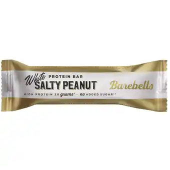 Albert Heijn Barebells protein bar white salty peanut aanbieding