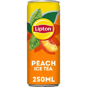 Albert Heijn Lipton peach ice tray 4-pack aanbieding