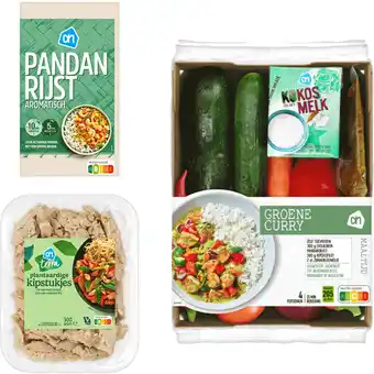 Albert Heijn Ah thaise groene curry verspakket aanbieding