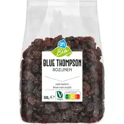 Albert Heijn Ah biologisch blue thompson rozijnen aanbieding