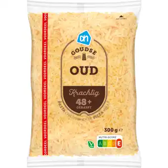 Albert Heijn Ah goudse oud 48+ geraspt voordeel aanbieding