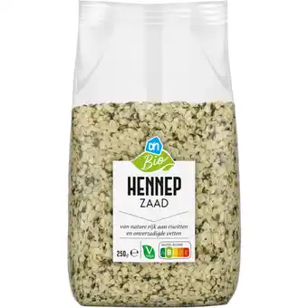 Albert Heijn Ah biologisch hennepzaad aanbieding
