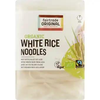 Albert Heijn Fairtrade original thaise rijst noedels witte rijst aanbieding