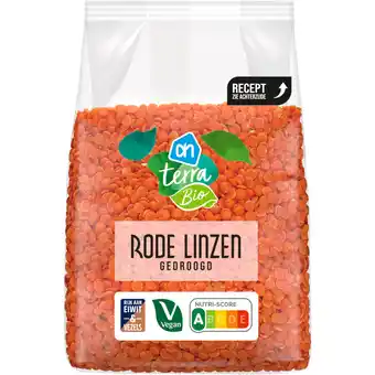 Albert Heijn Ah biologisch rode linzen aanbieding