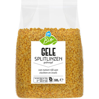 Albert Heijn Ah biologisch gele splitlinzen aanbieding
