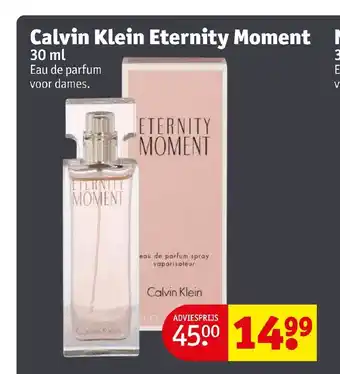 Kruidvat Calvin Klein Eternity Moment 30 ml aanbieding