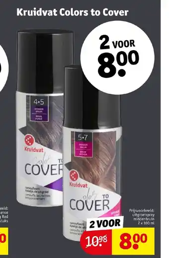 Kruidvat Colors to Cover aanbieding