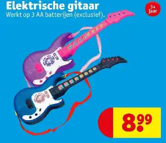 Kruidvat Elektrische gitaar aanbieding