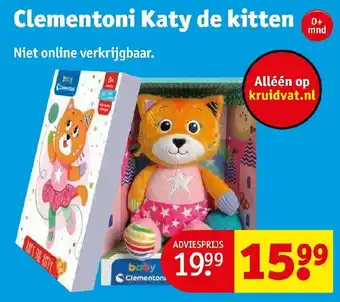 Kruidvat Clementoni Katy de kitten aanbieding