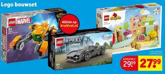 Kruidvat Lego bouwset aanbieding