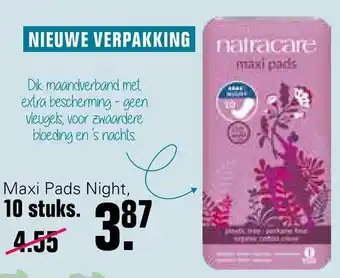 De Online Drogist Maxi Pads Night aanbieding