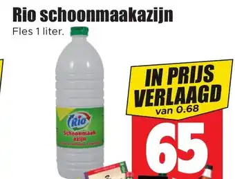 Dirk Rio schoonmaakazijn 1 liter aanbieding