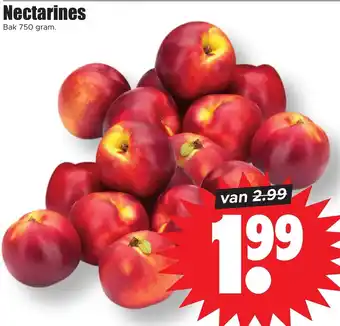 Dirk Nectarines 750g aanbieding