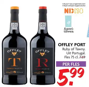 Dekamarkt Offley port 75 cl aanbieding