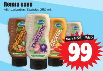 Dirk Remia saus 250ml aanbieding