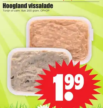 Dirk Hoogland vissalade 200g aanbieding