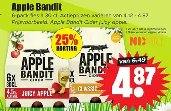 Dirk Apple Bandit 30cl aanbieding