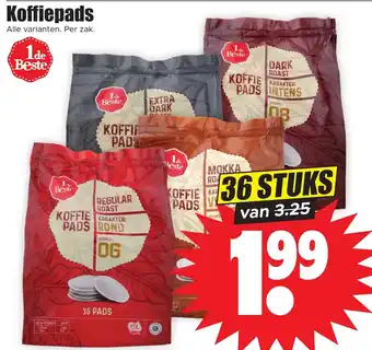 Dirk Koffiepads aanbieding