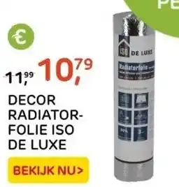 Praxis Decor radiatorfolie iso de luxe aanbieding