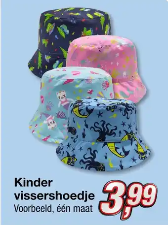 Kik Kinder vissershoedje aanbieding