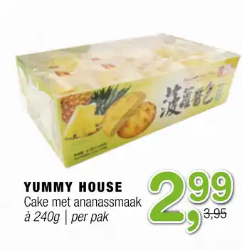 Amazing Oriëntal Yummy House Cake Met ananassmaak 240g aanbieding